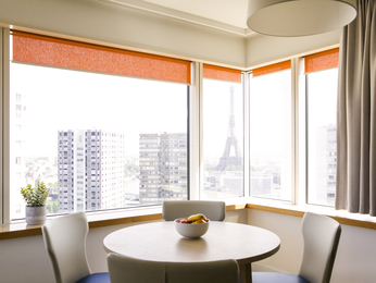 Appartement 1 pièce pour 4 personnes  -  Vue sur la Tour Eiffel.