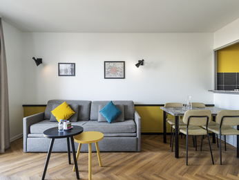 Apartamento de 1 quarto, com varanda, para 4 pessoas