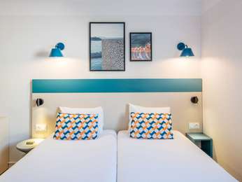 Studio for 2 people with twin beds