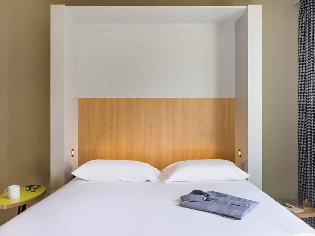 Habitación tipo estudio para 2 personas con una cama doble
