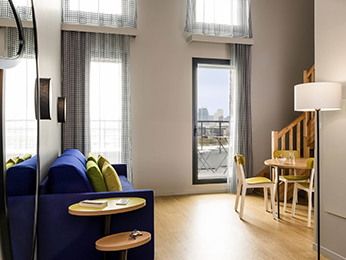 Studio für 4 Personen mit Twin-Betten