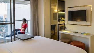 Superior-Zimmer mit Doppelbett + ausgestatteter Küche