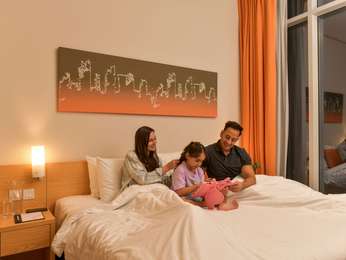 Familien-Apartment mit 2 Schlafzimmern für 6 Personen