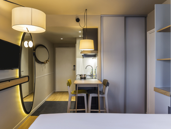 Studio for 2 people with a double bed
