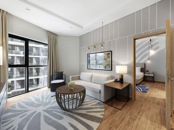 Appartement avec 1 chambre et balcon