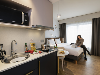 Studio élégant pour 2 personnes avec 1 lit double ou 2 lits simples